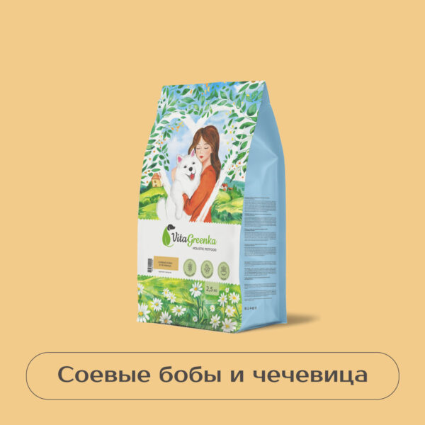 VitaGreenka «Соевые бобы и чечевица»