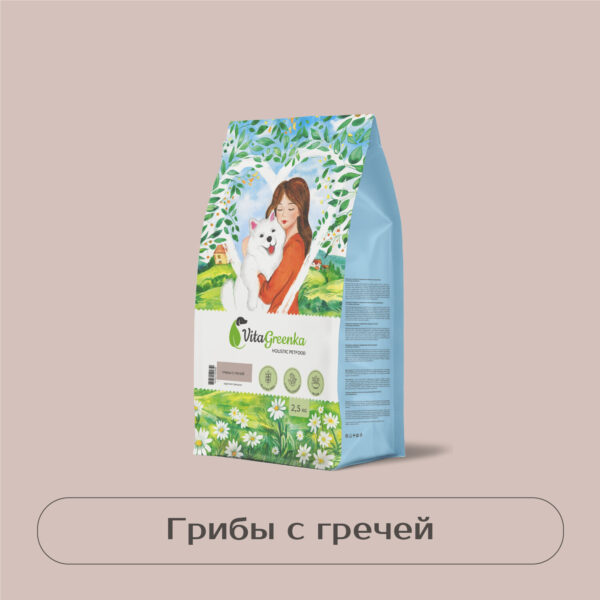 VitaGreenka «Грибы с гречей»