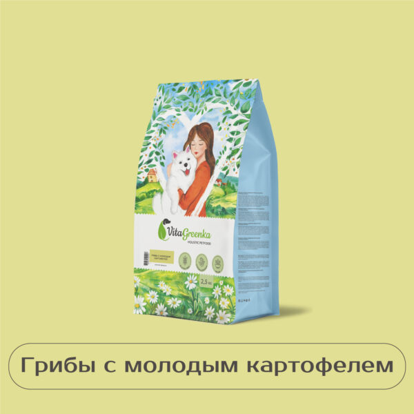 VitaGreenka «Грибы с молодым картофелем»
